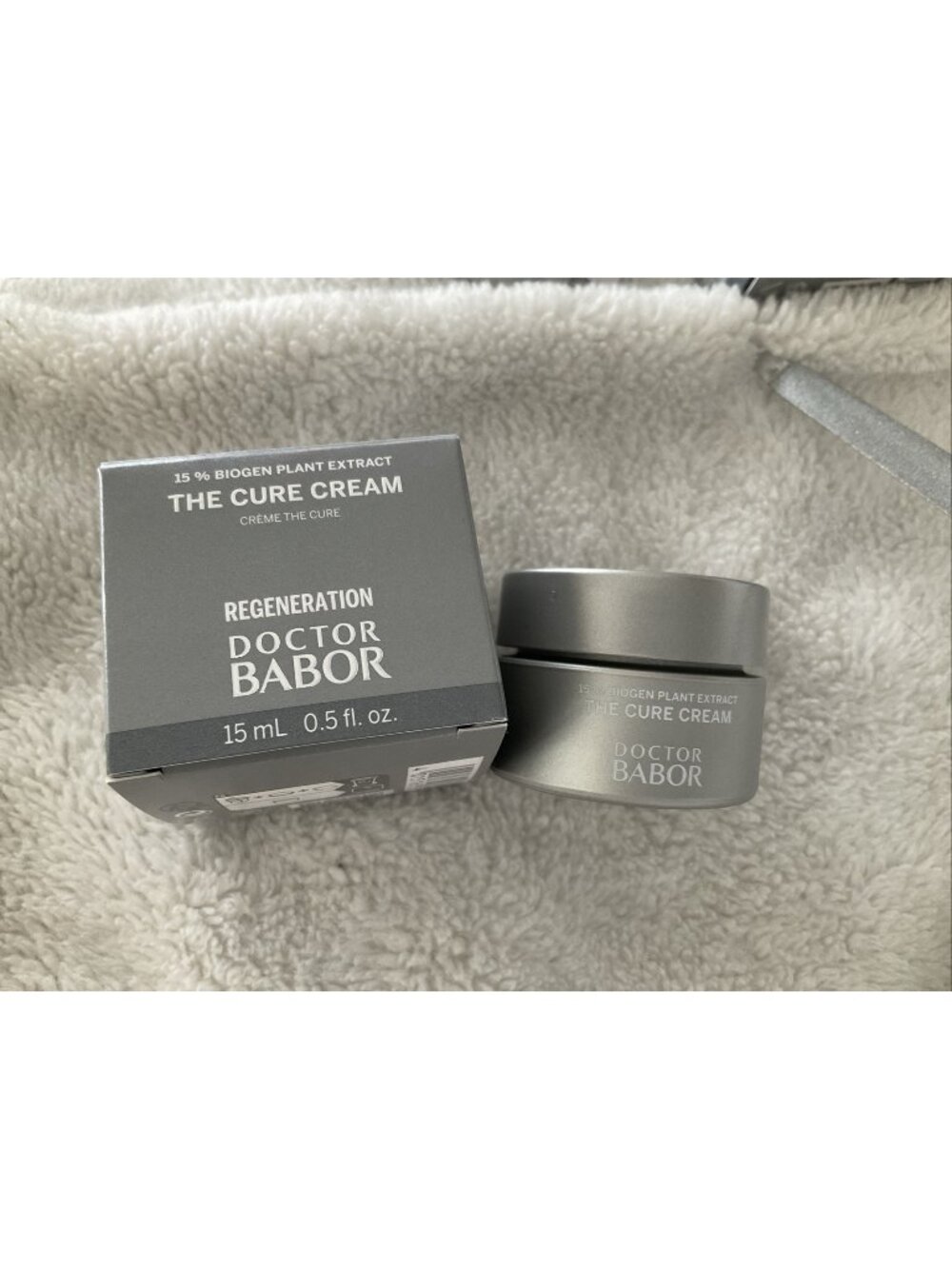 DOCTOR BABOR Regeneration The Cure Cream 15ml / .5 oz travel Sz NEW W/samples